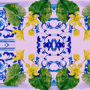 Blue and white spring 2.