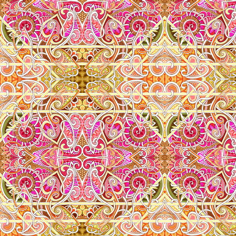 Summer Sunrise fabric by edsel2084 on Spoonflower - custom fabric