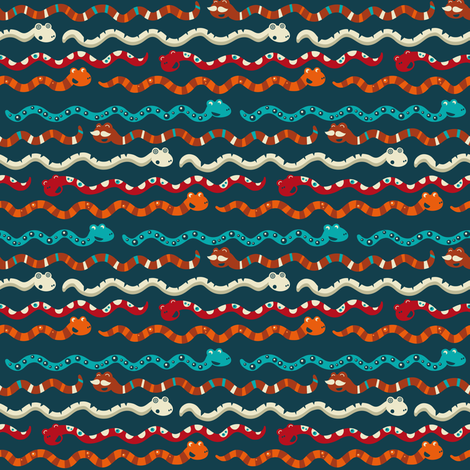 Stripes in Slisssss fabric by verycherry on Spoonflower - custom fabric