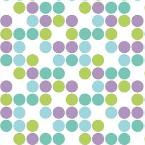 Zombies Droppin' Dots White