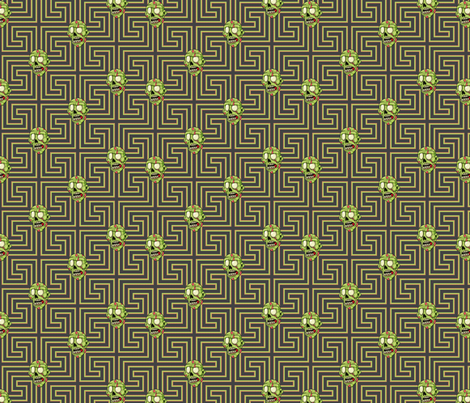 Mr. Green fabric by thesugarwitch on Spoonflower - custom fabric