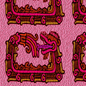 mayan_snakes_pink