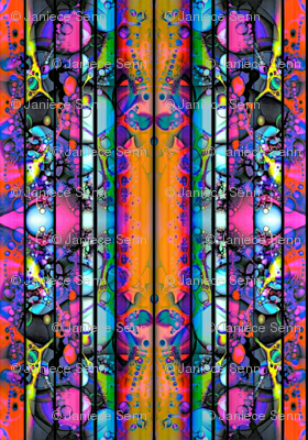 psychedelic stripes