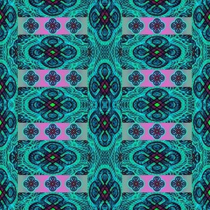 green rangoli