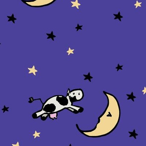 the cow jumped over the moon