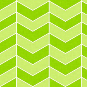 Herringbone Green (linen finish)