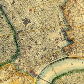 London Vintage Map