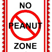 No Peanut Zone!
