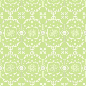 Shabby Frame in Lime Pistachio