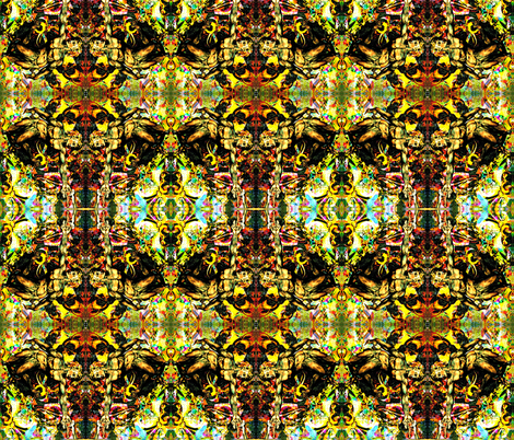 I made this 4U border fabric