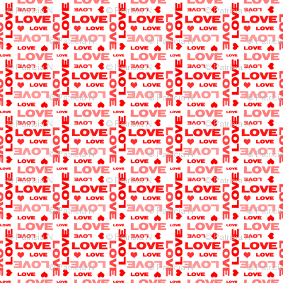 Red Love and Hearts