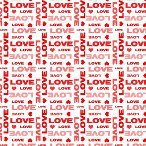 Red Love and Hearts