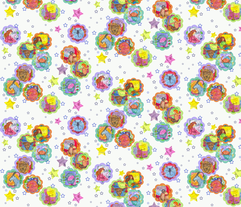 zodiac garden fabric by countrygarden on Spoonflower - custom fabric