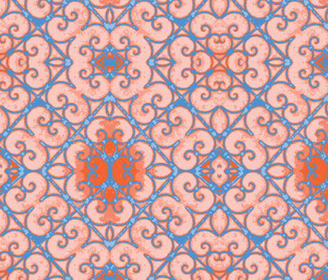 Spanish Gate fabric by susaninparis on Spoonflower - custom fabric
