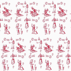 Cluedo toile red