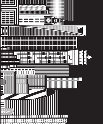 Border City fabric by motyka on Spoonflower - custom fabric