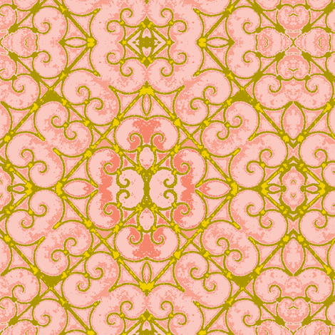 Spanish Gate-4 fabric by susaninparis on Spoonflower - custom fabric