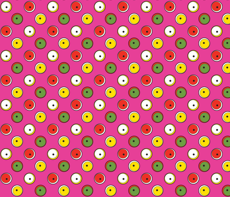 Year of the Rooster Dot fabric by stillwaterartstudio on Spoonflower - custom fabric