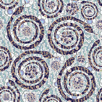 snake mosaic 2