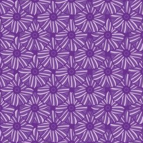Boho Blossoms Tile (Purple)