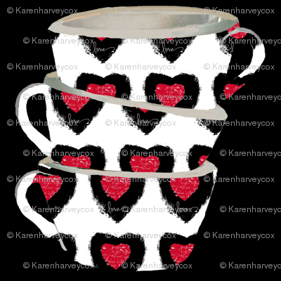 Cups of Love large print
