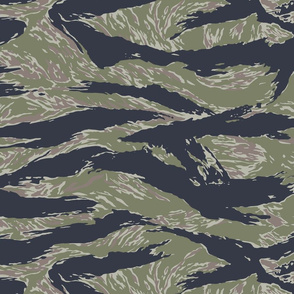 Silver Tiger Stripe Camo