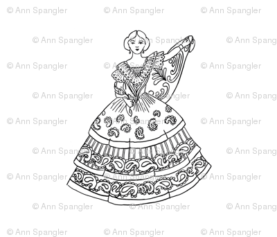 15" Pillow top Girl