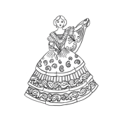 15" Pillow top Girl