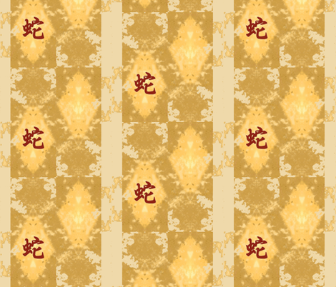 Snakebackgroundwfont fabric by audettesa on Spoonflower - custom fabric