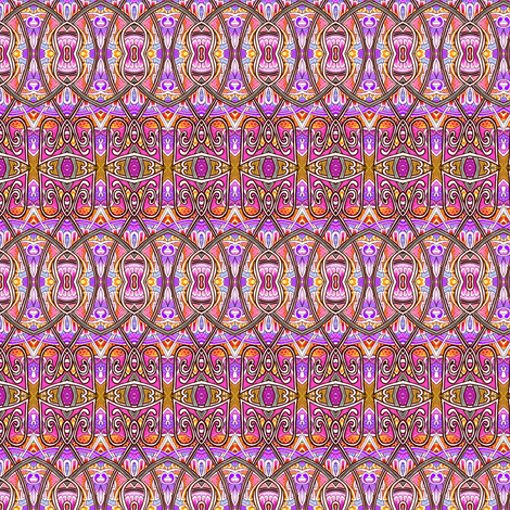 Beyond the Tarnished Gate (horizontal stripe) fabric by edsel2084 on Spoonflower - custom fabric