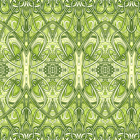 Where the Leprechauns Play fabric by edsel2084 on Spoonflower - custom fabric