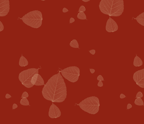 leaves fabric by audettesa on Spoonflower - custom fabric