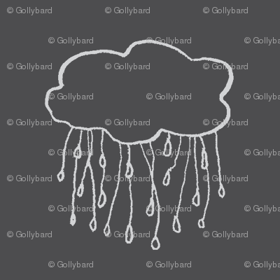 rain cloud charcoal