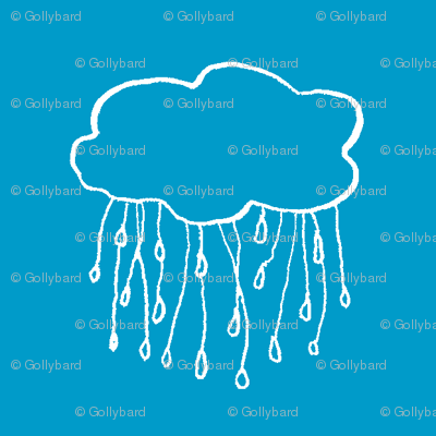 rain cloud sea