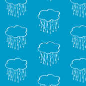 rain cloud sea