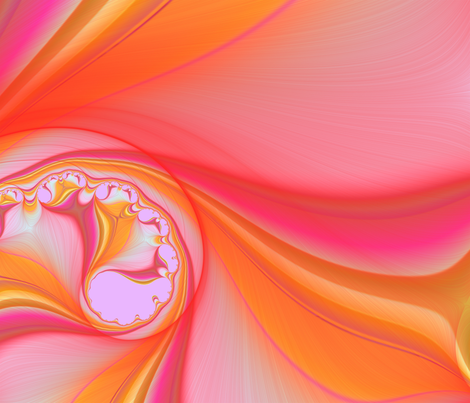 Fractal scarf fabric by joanmclemore on Spoonflower - custom fabric