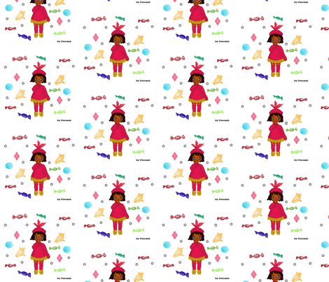 Sweet Caribbean child fabric by dieezah on Spoonflower - custom fabric
