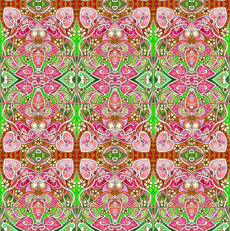 Art Nouveau Hallucinations fabric by edsel2084 on Spoonflower - custom fabric