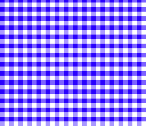 Base Vichy bleu fabric by manureva on Spoonflower - custom fabric