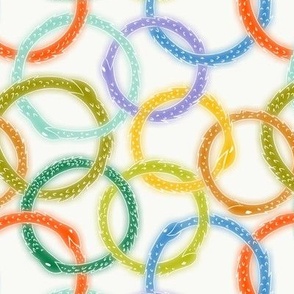 Ouroboros chain white