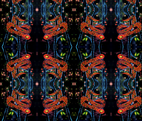 snake fabric by yetzi on Spoonflower - custom fabric