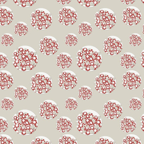 Peppermint polka dots