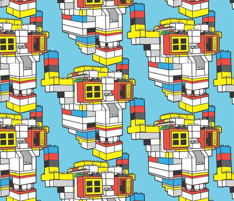 Horned Skulls fabric by jto on Spoonflower - custom fabric