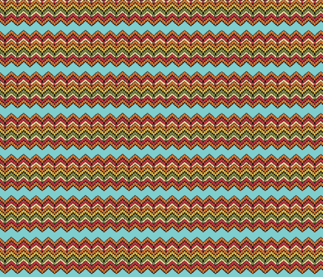 Believe_chevron_brown fabric by kathylengyel on Spoonflower - custom fabric