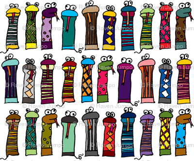 Slithery Socks