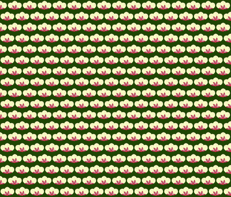 Sugarbush Bud Trio fabric by yomarie on Spoonflower - custom fabric
