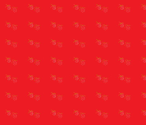 Wild-O-Strawberries fabric by _alyonushka on Spoonflower - custom fabric