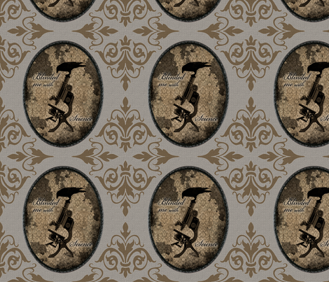 Science v16" fabric by curlycue on Spoonflower - custom fabric