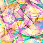 rainbow swirls