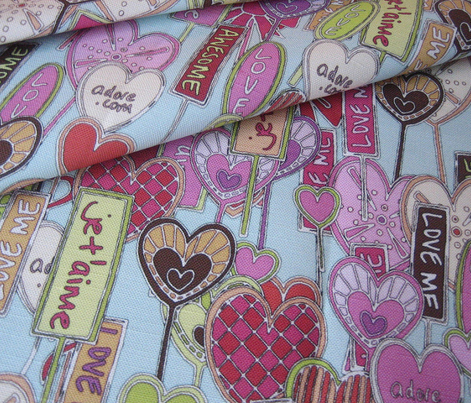 je t'aime (lolly love letters)